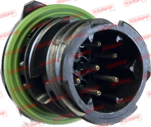 Preview: 128087 Kempf LED Steuergerät 24V mit Blinkerfunktion, mit 7 pol. DIN Stecker